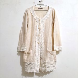 Korean Laced Cardigan 🤎