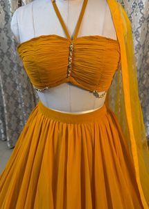 Beautiful Mustard Lehenga