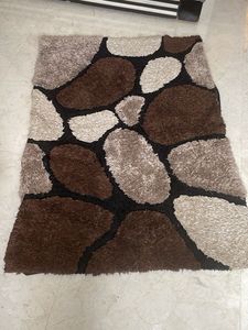 10*5 ft Brown Carpet