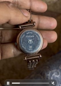 Titan Rose Gold Watch