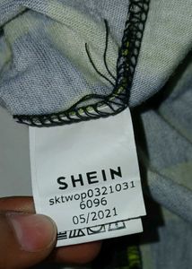 Split-Pattern Crop Top