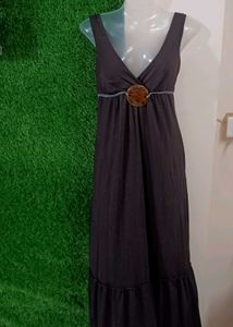 Flowy Ruffle Maxi Dress