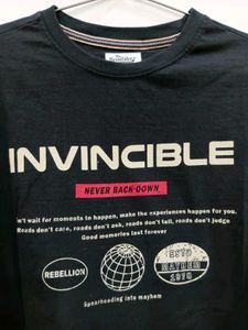 Black Invincible Tshirt