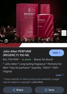 John ALLEN Men&#39;s Perfume