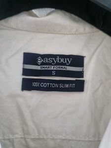 White Long Sleeve Mens Shirt
