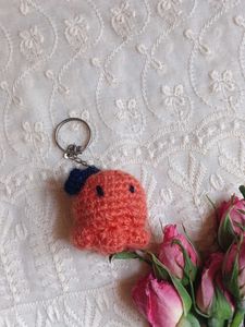 Little Bundles of Joy: Hand-Crochet Keychain 🐻🪼
