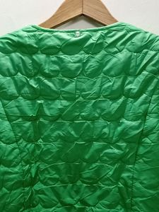 Light 💚Green Girls Padded Jacket💚