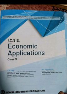 Icse Economic Class 9