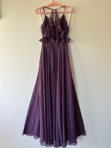 Modern purple dress👗