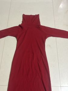 Very Beautiful Red Dress Full Sleve