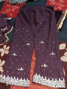 suit with dupatta plazo