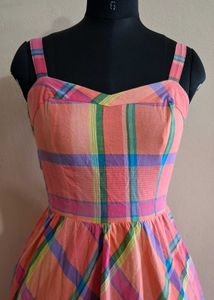 Vintage Plaid Sundress