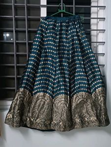 Green & Gold Lehenga choli