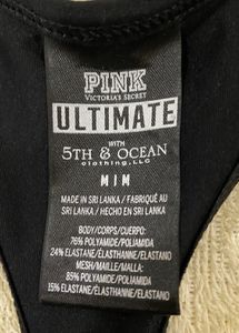 Victoria Secret padded workout top (sports bra)
