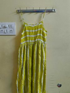 Green Rayon Maxi
