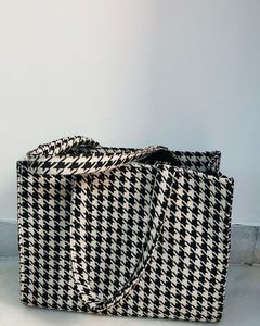 Black And White Tote Bag