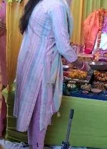 Striped Kurta Set