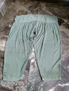 Nice Olive Colour Salwar Big Pant Long Dupatta