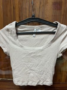 Ribbed Crop Top