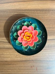 Scented Lotus Urli Candle