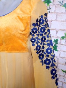 Haldi Party Amazing Dress With Dupatta
