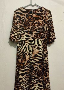 Animal Printed Dress 🐅