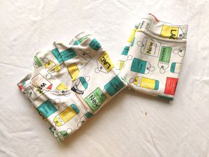 White With Printed Co-ords Sets (Girl's)