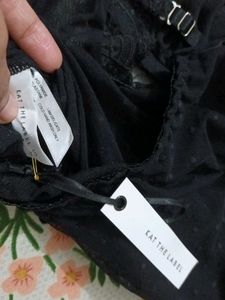 Lace Detail Bodysuit branded size S