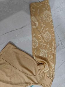 Lace Sleeve Crop Top Blouse