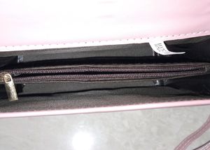 pink fancy sling bag