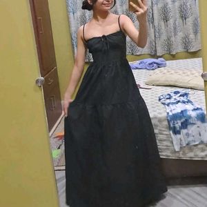 Black Tiered Dress