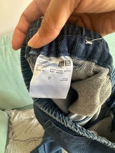 Blue Denim Joggers