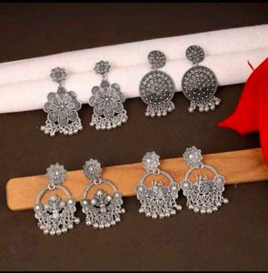 Silver Tone Earrings