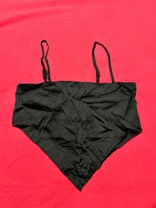 H&amp;M Black Strapless Tube Top