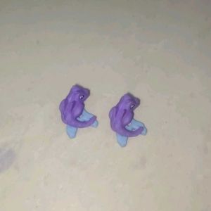 Kinder Surprise Toy - Purple Lizard Set 2