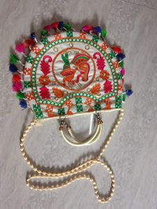 Banarasi Embroidery 🪡 Purse 👜👛