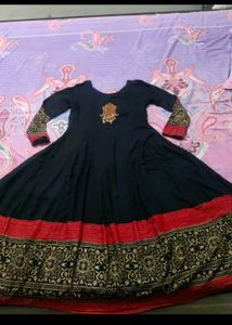 Black Anarkali Kurti