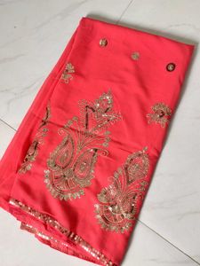 Pink Colour Saree