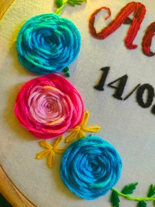 Name Embroidery Frame