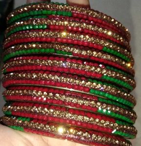 Sparkling Beaded Bangles
