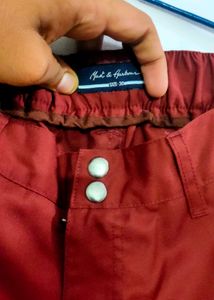 Embroidered Mustard Kurta With Pyjama