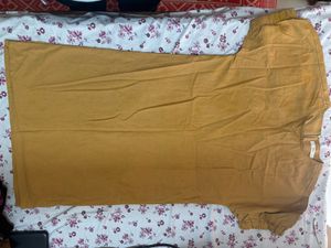 Mustard Midi Dress
