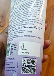 Sanfe Sealed Instant Tab Dead Skin Removal Exfolia