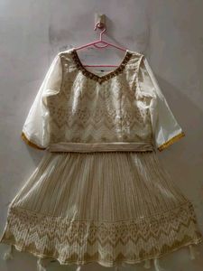 White Embroidered Dress