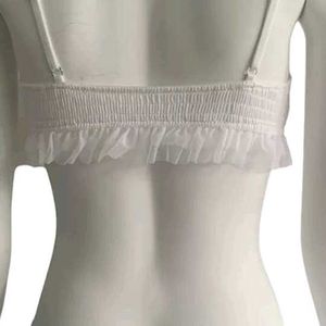 Victoria Secret White Sequin Bra Top