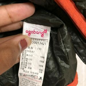 Agabang Long Sleeve puffer Jecket