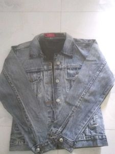 Denim Jacket - Distressed Wash