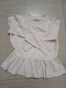 Cute white designed Sweater