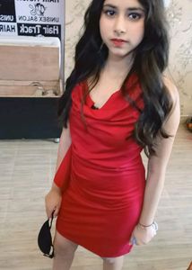 Red Welwet Beautiful Dress