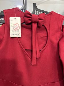 Red Fit &amp; Flare Dress